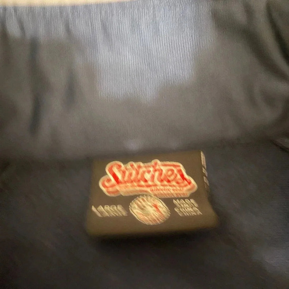 New York Yankees Men's XL Athletic Jacket Baseball Training Striped Sleeve Logo - Picture 7 of 7